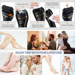 Râpe électrique rechargeable pour callosités des pieds