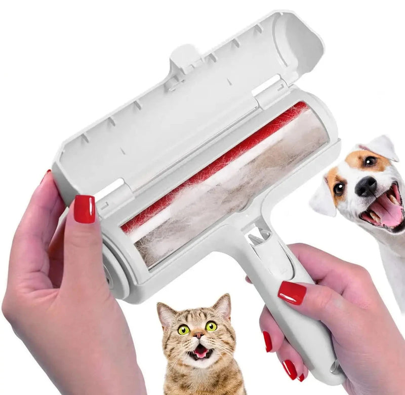 Reusable Pet Hair Remover Roller – Lint Brush for Dog & Cat Fur on Clothes, Sofa & Car Seats