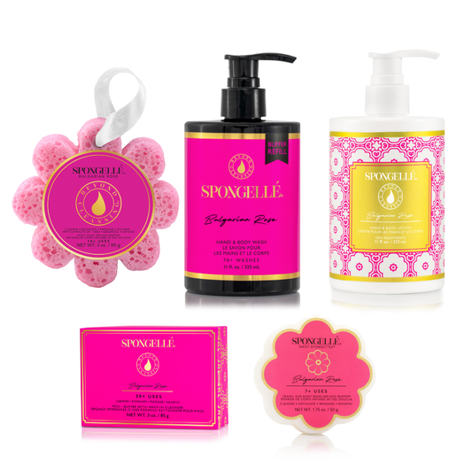 Bulgarian Rose Spa Gift Box – 5-Piece Body Care Set