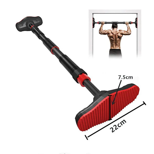 Adjustable Steel Door Pull-Up Bar – Home Workout Horizontal Bar for Pull-Ups & Core Training