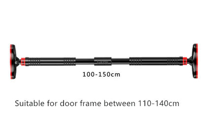 Adjustable Steel Door Pull-Up Bar – Home Workout Horizontal Bar for Pull-Ups & Core Training