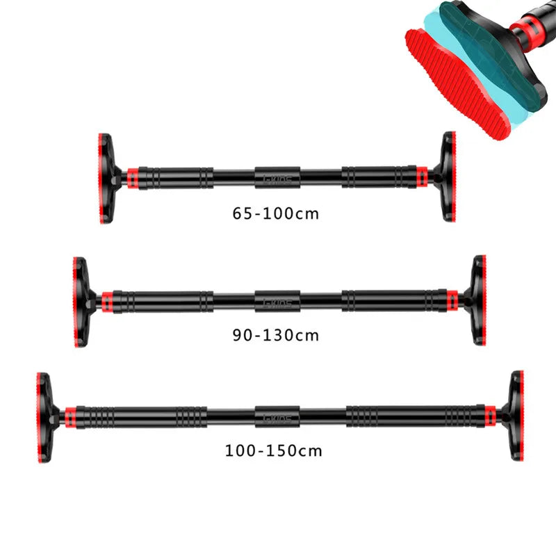Adjustable Steel Door Pull-Up Bar – Home Workout Horizontal Bar for Pull-Ups & Core Training