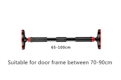 Adjustable Steel Door Pull-Up Bar – Home Workout Horizontal Bar for Pull-Ups & Core Training