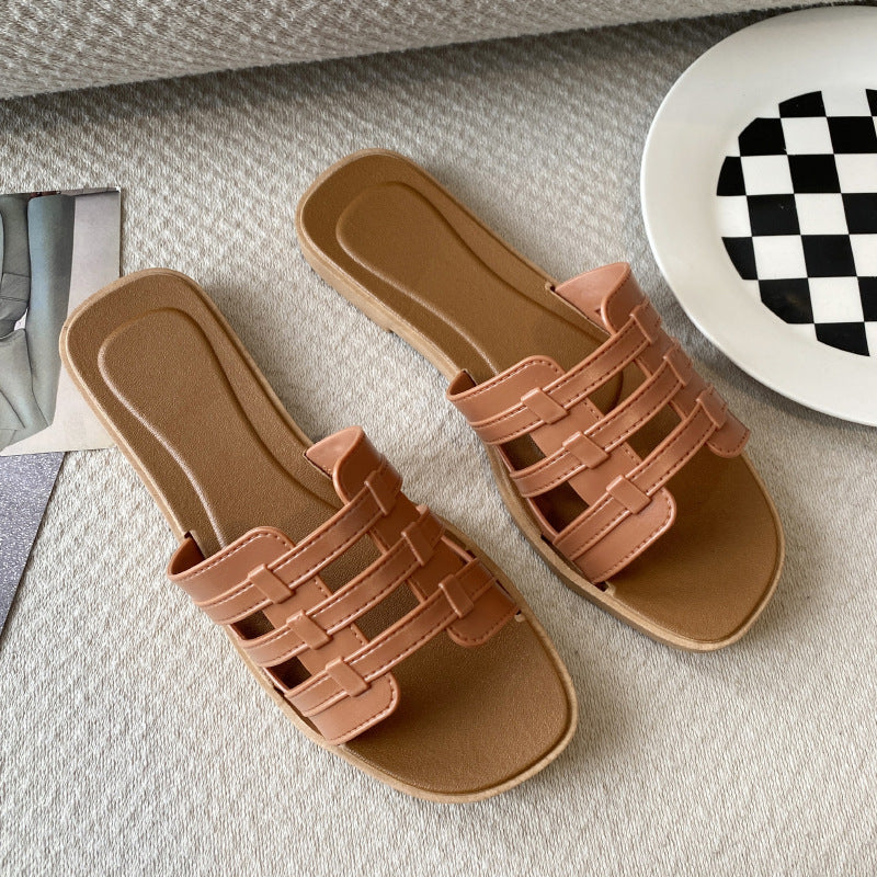 K-Style Women's Fashion Slippers – Summer Outdoor Slides