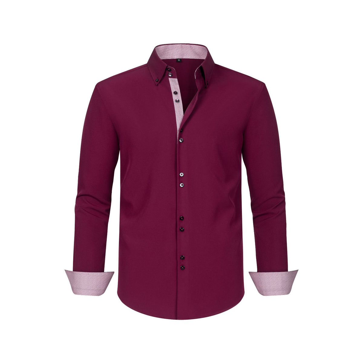 Men's Stretch Polka Dot Shirt