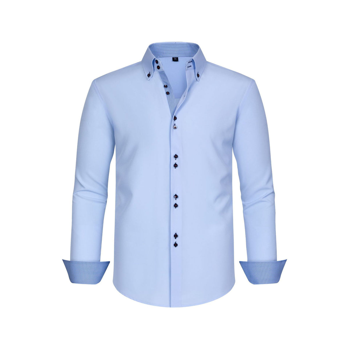 Men's Stretch Polka Dot Shirt