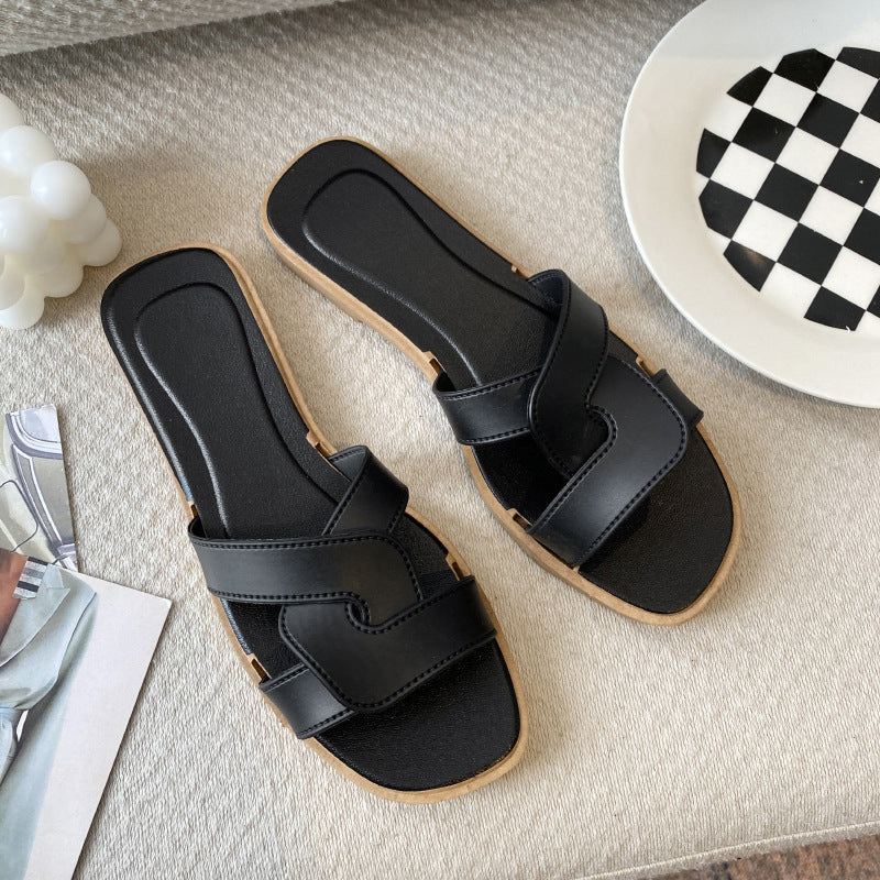 K-Style Women's Fashion Slippers – Summer Outdoor Slides