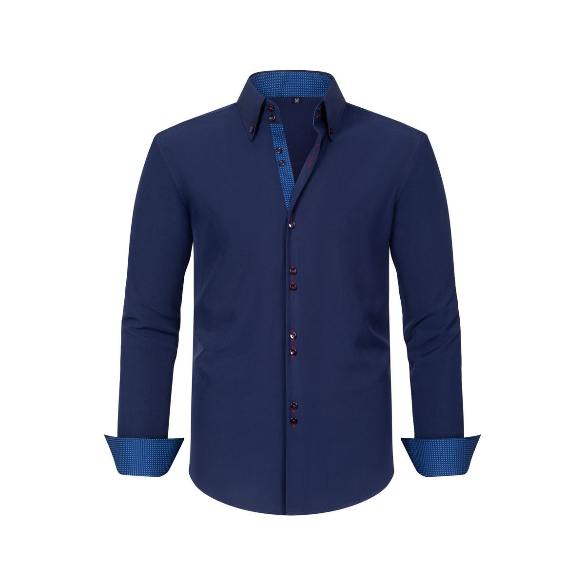Men's Stretch Polka Dot Shirt