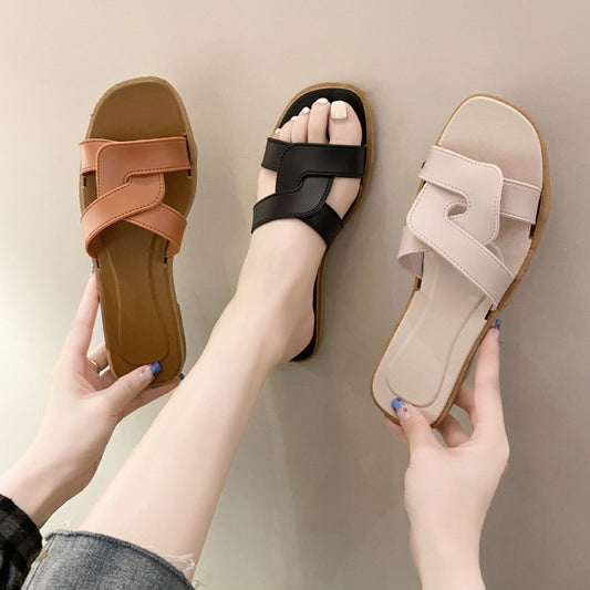 K-Style Women's Fashion Slippers – Summer Outdoor Slides