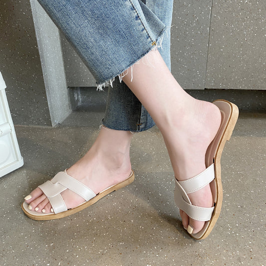 K-Style Women's Fashion Slippers – Summer Outdoor Slides