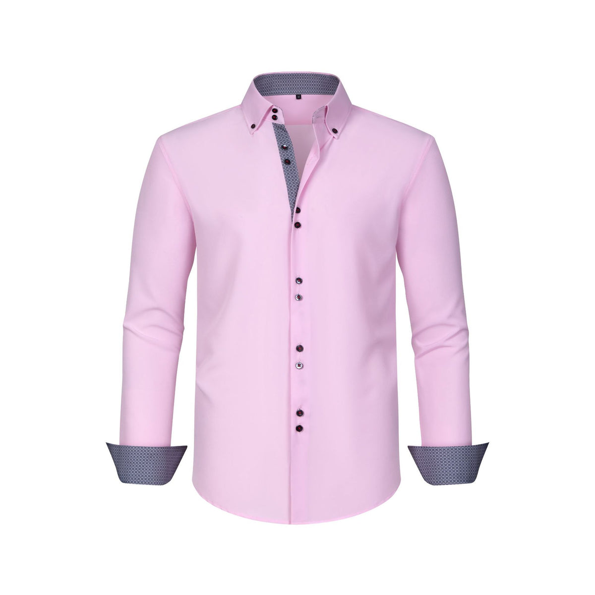 Men's Stretch Polka Dot Shirt