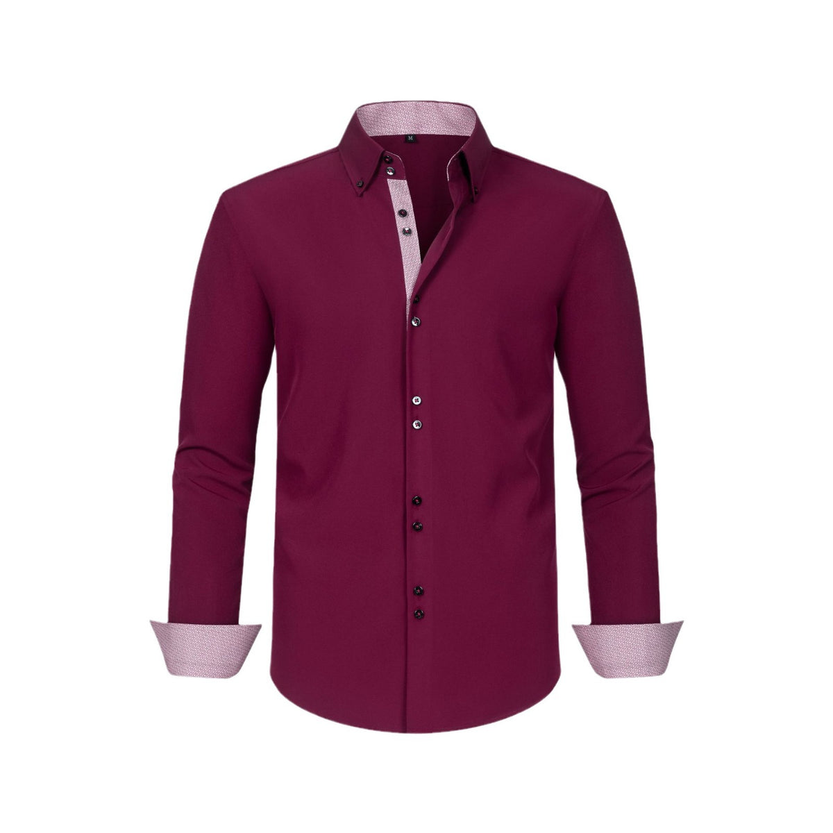 Men's Stretch Polka Dot Shirt