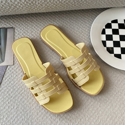 K-Style Women's Fashion Slippers – Summer Outdoor Slides