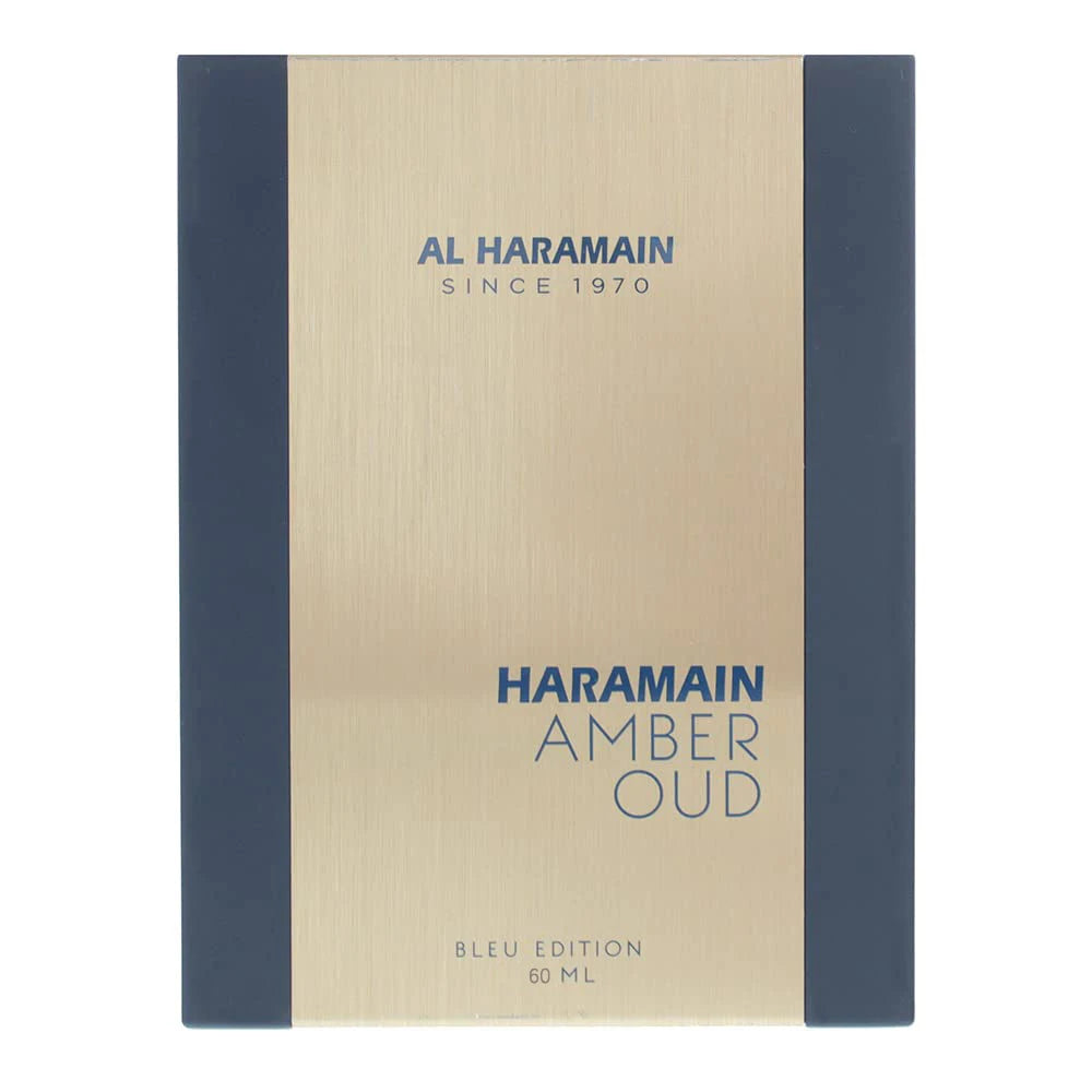 AL HARAMAIN Amber Oud Blue Edition – Long-Lasting Unisex Arabian Perfume 60ml