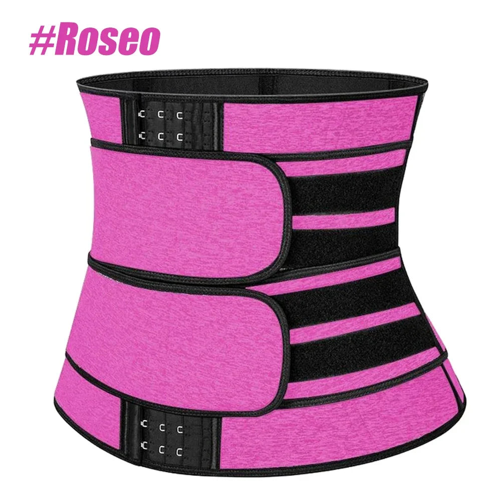 Waist Trainer Corset Belt – Neoprene Sweat Trimmer for Weight Loss & Back Support