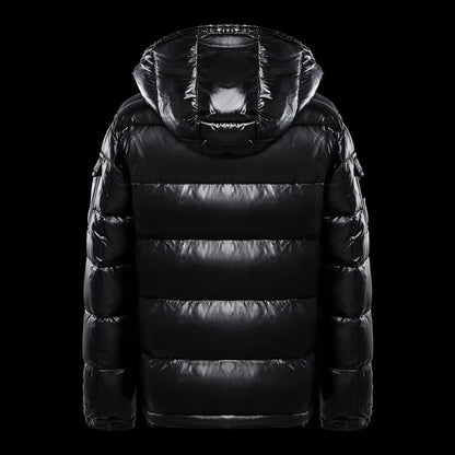 2026 Fashion Waterproof Short Cotton Jackets Men's Black Lightweight Snow Parkas High Quality Glossy Parkas Winter Jackets Male