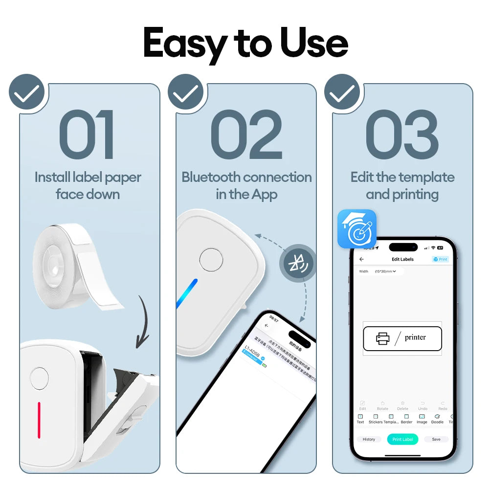 Bluetooth Mini Label Maker