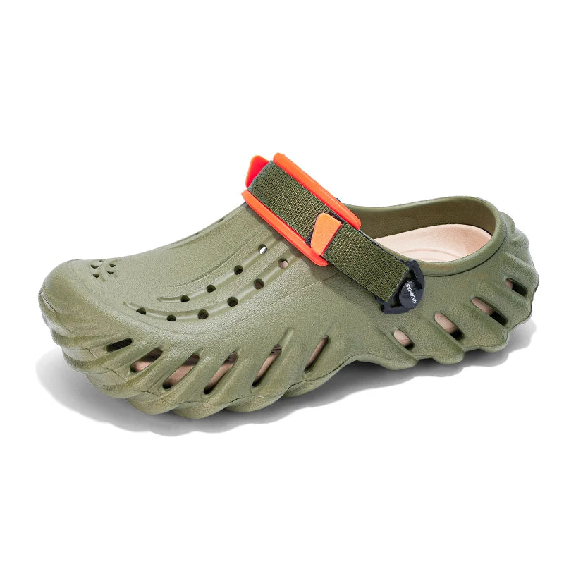 Men's Slip-On Shoes – Lightweight EVA Waterproof Driving Clogs