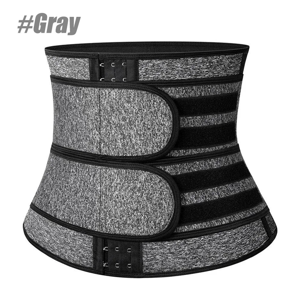 Waist Trainer Corset Belt – Neoprene Sweat Trimmer for Weight Loss & Back Support