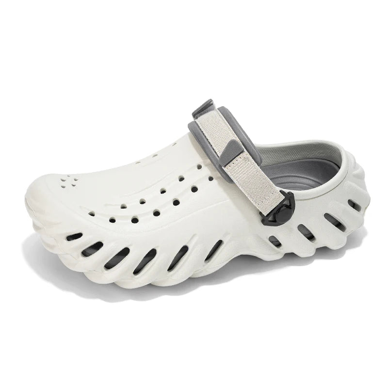 Men's Slip-On Shoes – Lightweight EVA Waterproof Driving Clogs