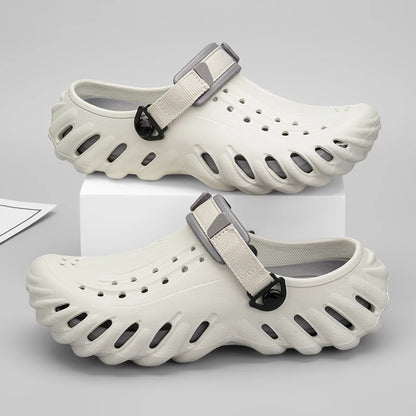 Men's Slip-On Shoes – Lightweight EVA Waterproof Driving Clogs