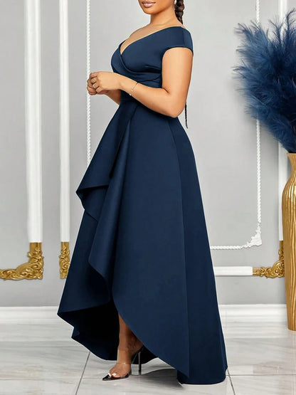 Women's Off Shoulder Maxi Dress
