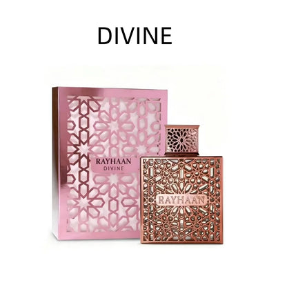 Rayhaan Luxury Perfume Collection – Elixir, Crimson, Divine & Obsidian Kiss (EDP 100ml)