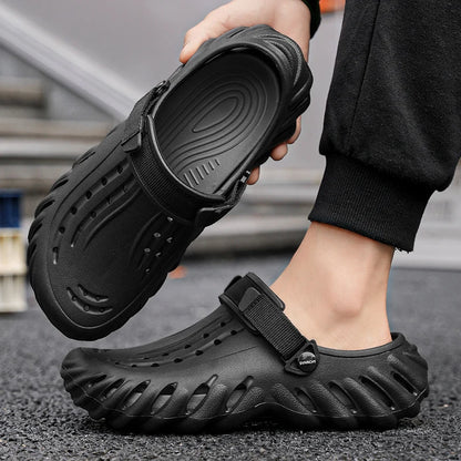 Men's Slip-On Shoes – Lightweight EVA Waterproof Driving Clogs