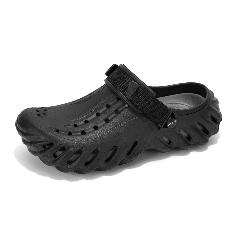 Men's Slip-On Shoes – Lightweight EVA Waterproof Driving Clogs