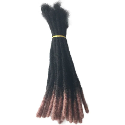 Brazilian Human Hair Dreadlocks Loc Extensions Kinky Straight Wholesale Crochet Braids  Remy Hair Extensions 10 20 40 60 Strands