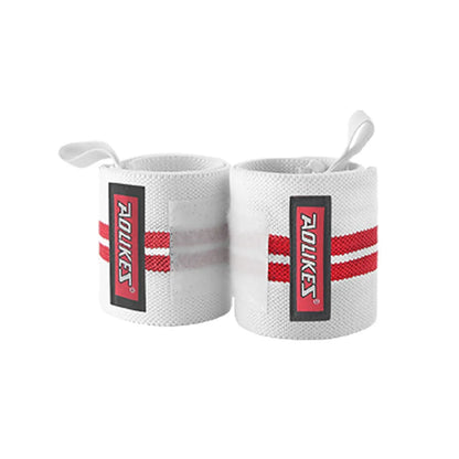 AOLIKES Wrist Wraps – Professional Weightlifting Wrist Support with Thumb Loop (1 Pair)