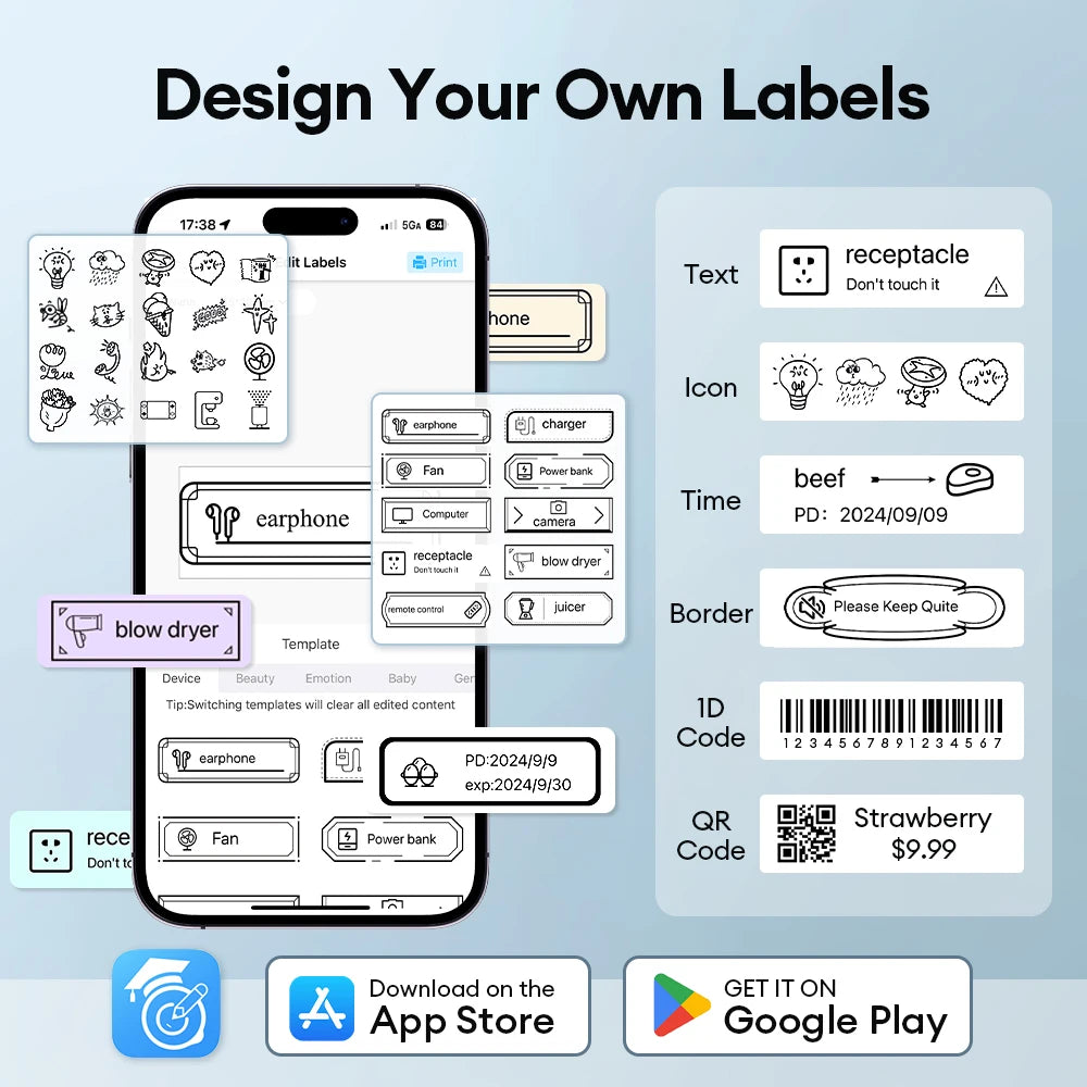 Bluetooth Mini Label Maker